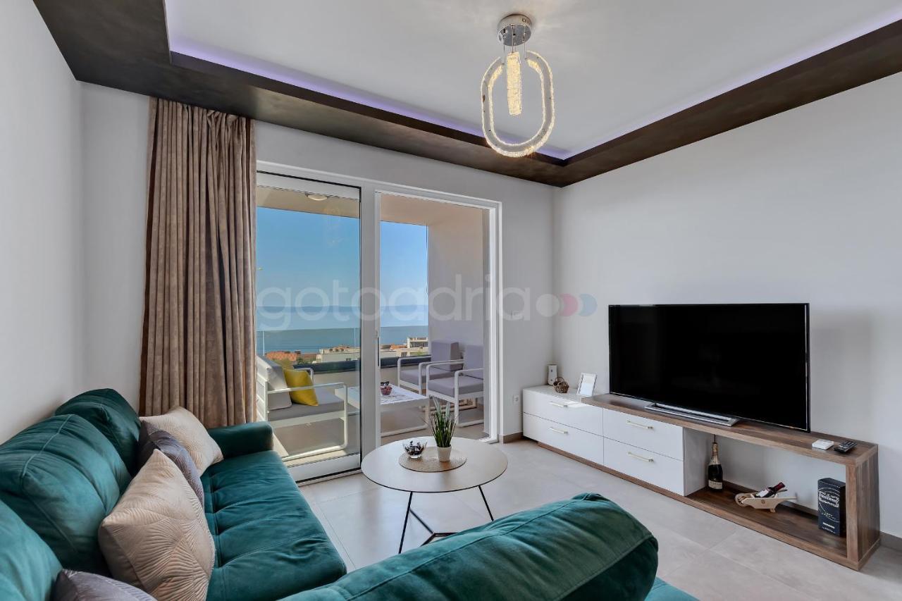 Luxury Seaview Apt Luki - Free Parking Makarska Exteriör bild