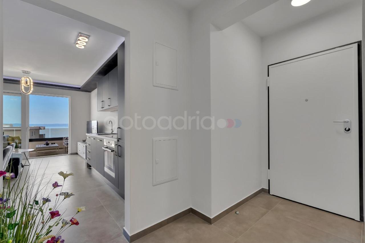 Luxury Seaview Apt Luki - Free Parking Makarska Exteriör bild