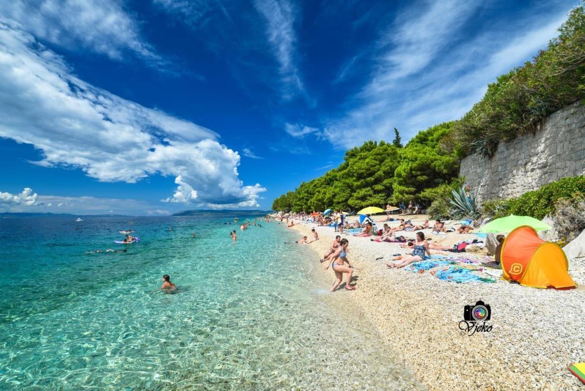 Luxury Seaview Apt Luki - Free Parking Makarska Exteriör bild